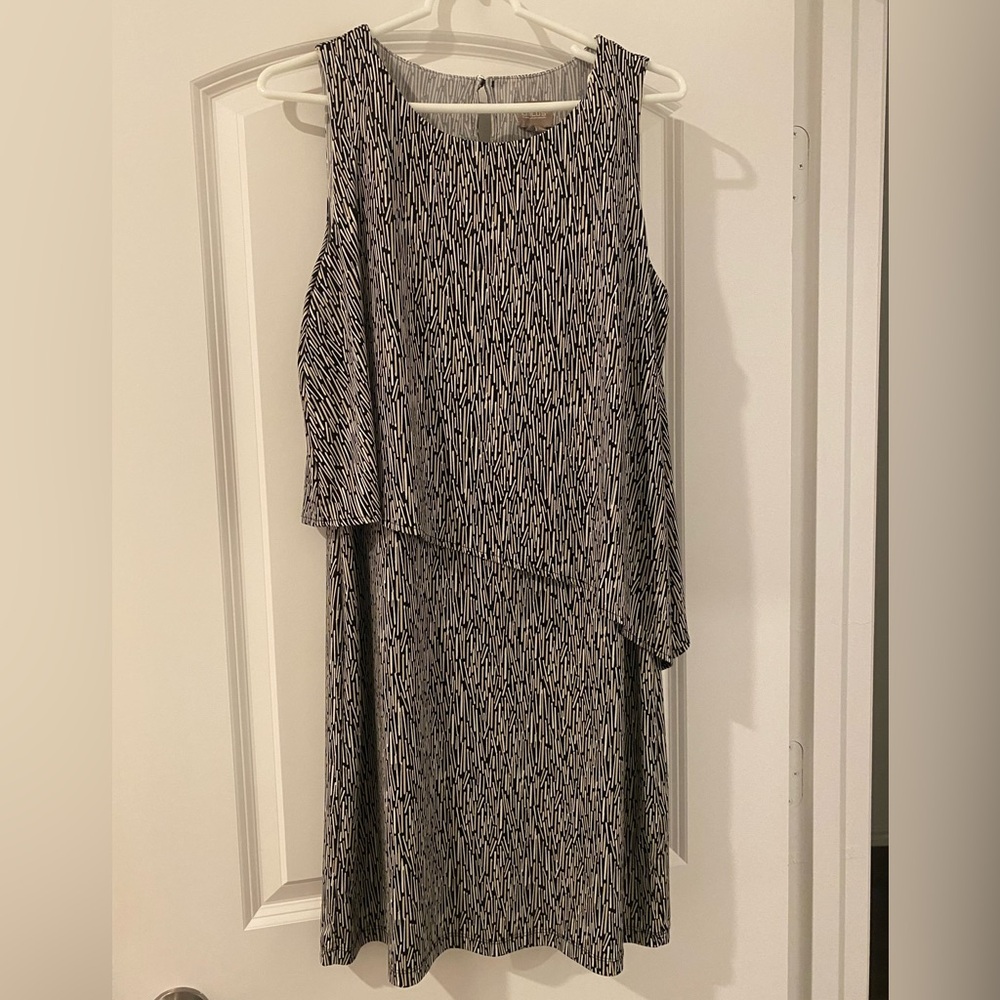 Chico's Black and White Dress